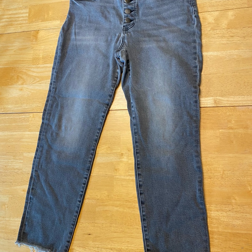 Kut from the Kloth Women's Medium Gray Skinny Jeans